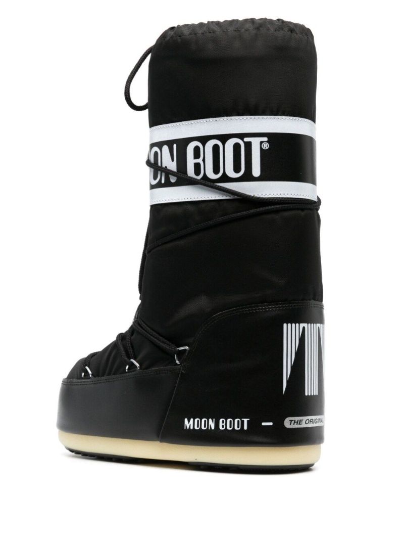Black Icon Snow Boots