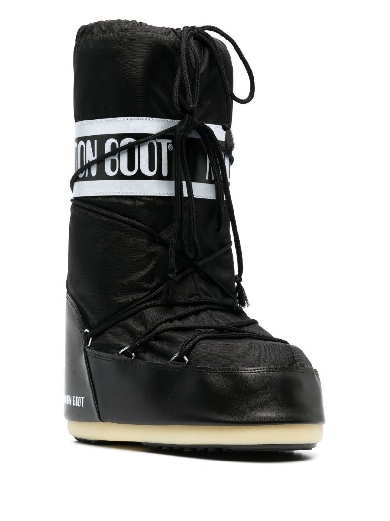 Black Icon Snow Boots