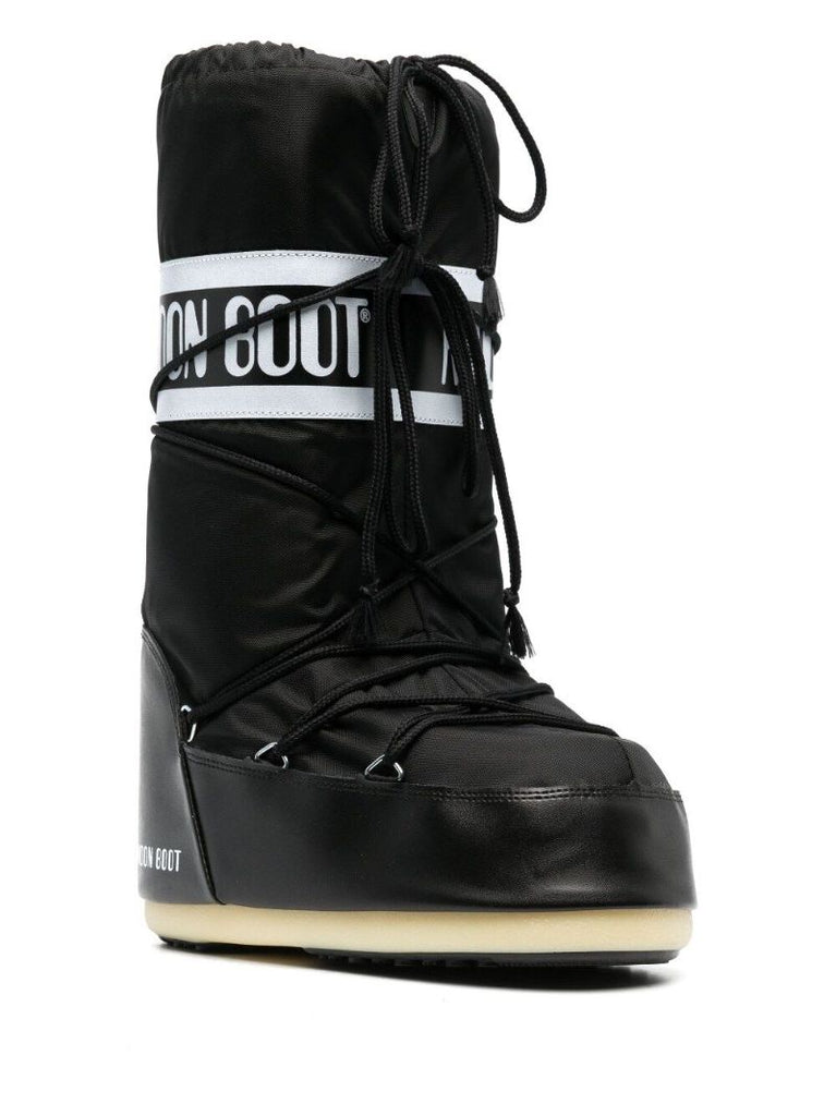 Black Icon Snow Boots