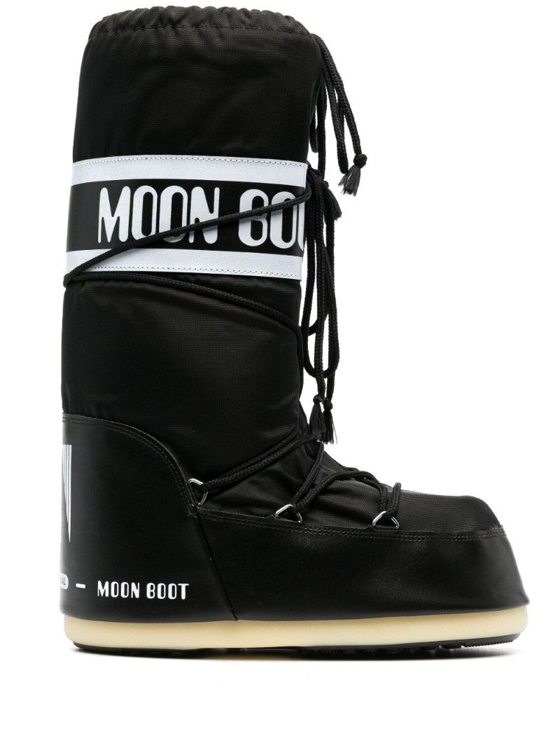 Black Icon Snow Boots