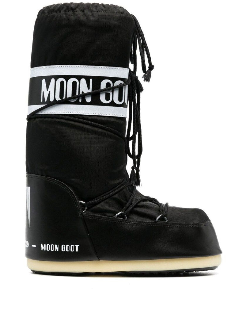 Black Icon Snow Boots