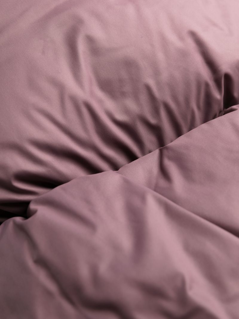 Purple Padded Wrap Coat