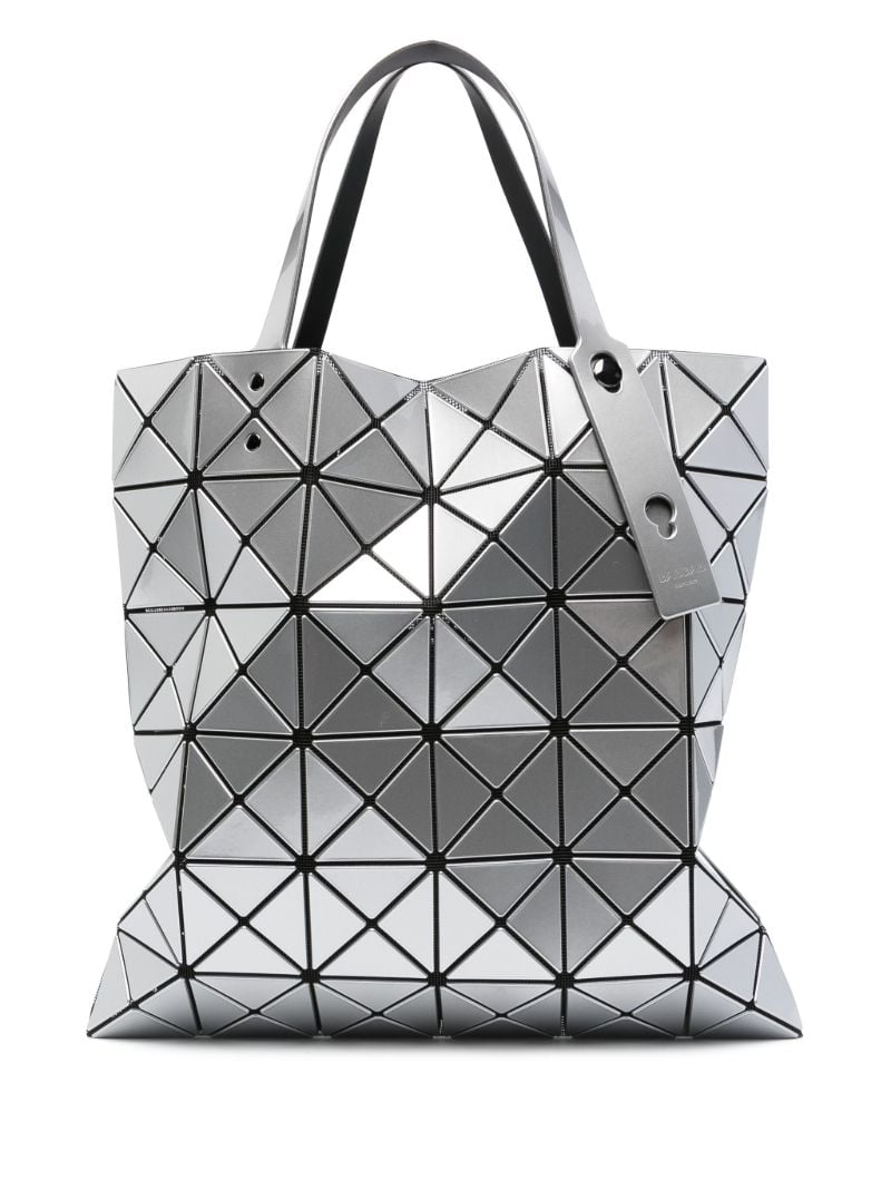Silver-tone Lucent Tote Bag