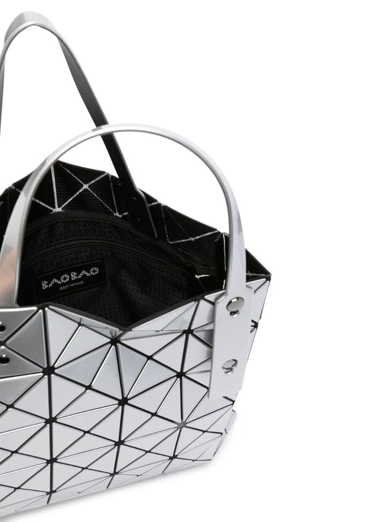 Silver-tone Lucent Tote Bag