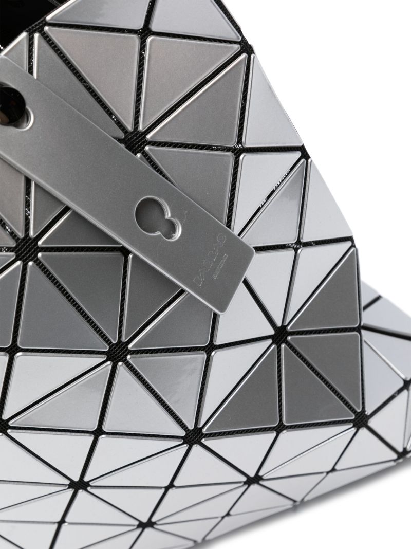 Silver-tone Lucent Tote Bag