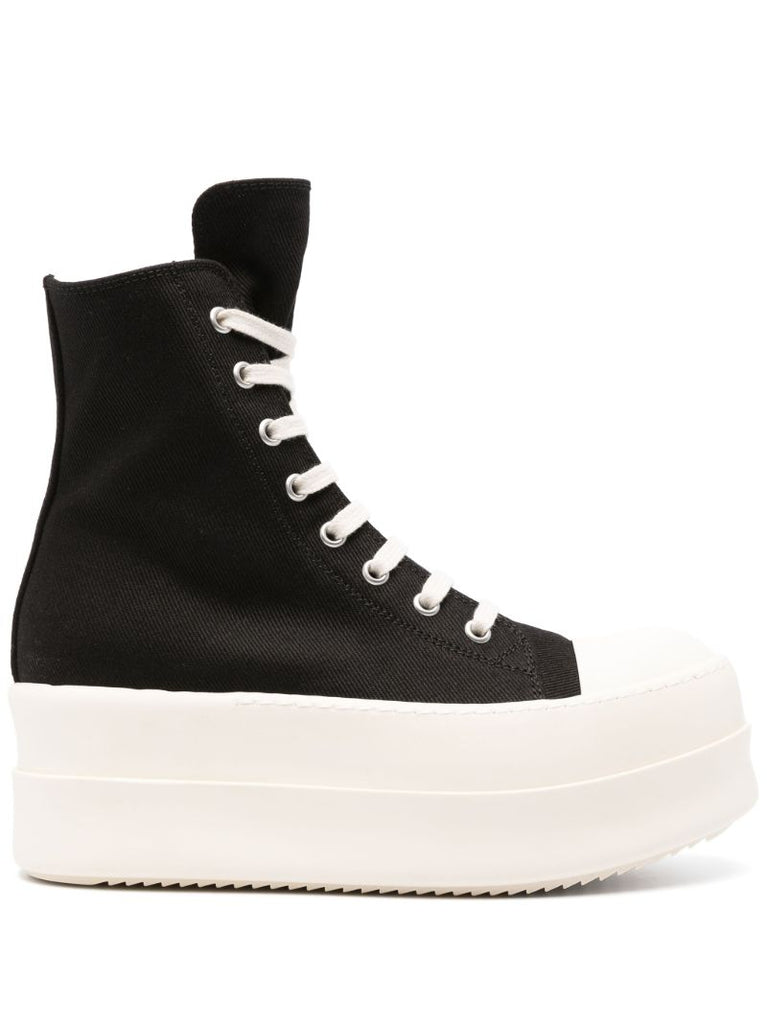 Black Double Bumper Sneakers
