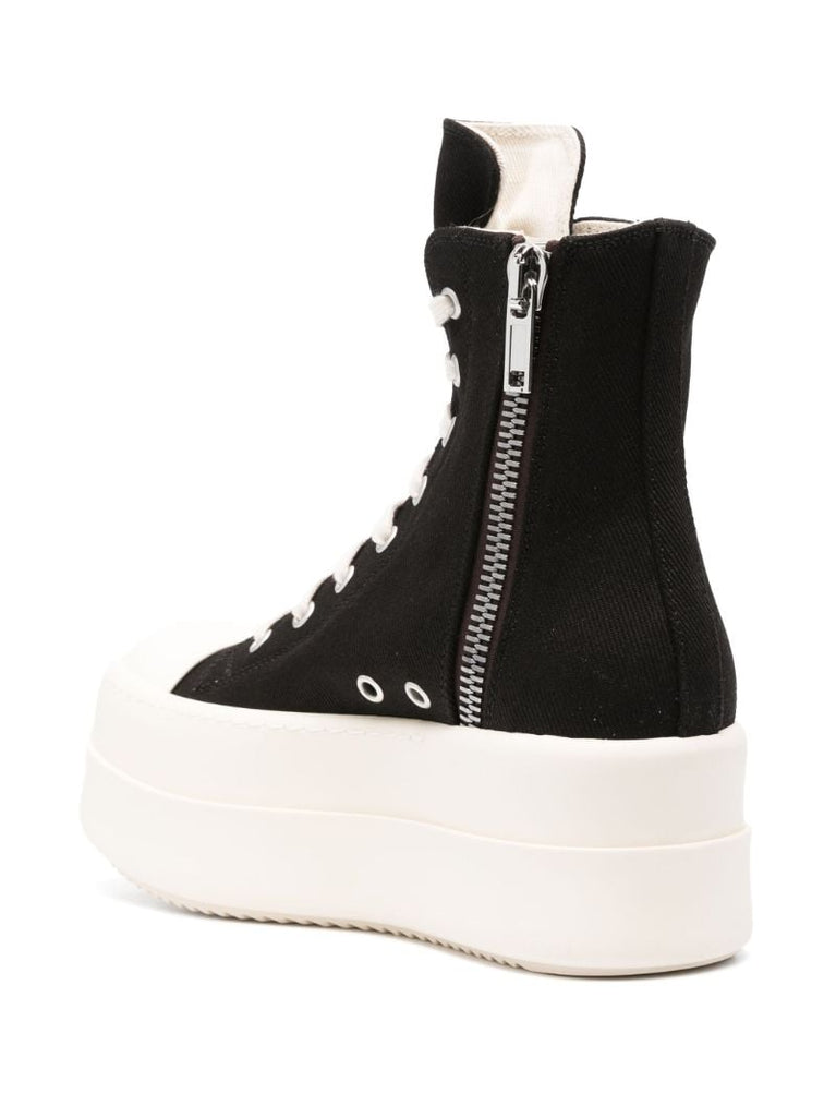 Black Double Bumper Sneakers