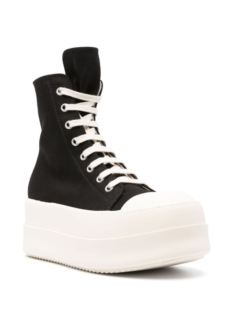 Black Double Bumper Sneakers