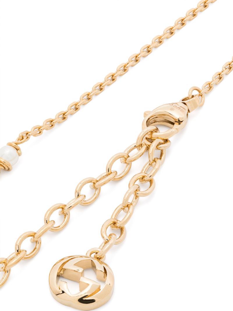 Gold-tone Gucci Letter Necklace