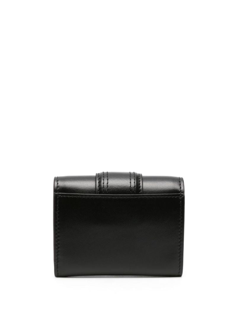 Black Le Compact Bambino Wallet