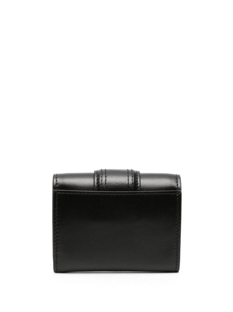 Black Le Compact Bambino Wallet