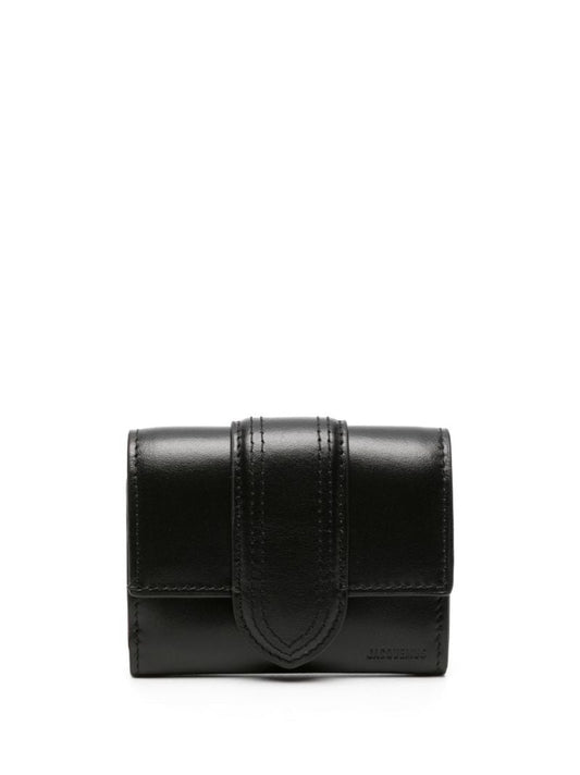 Black Le Compact Bambino Wallet