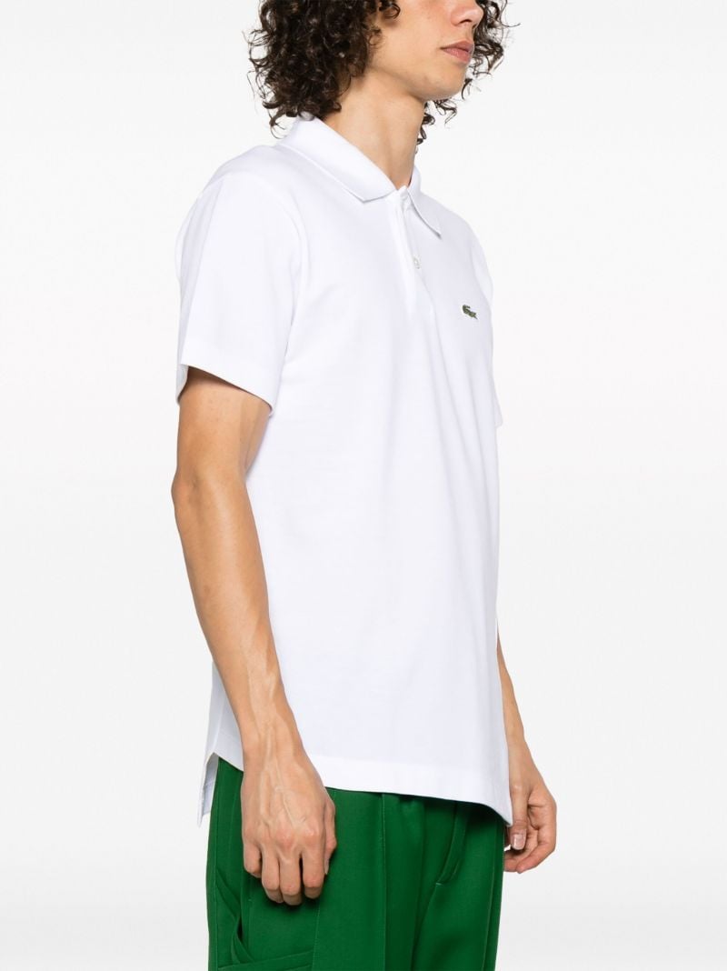 X Lacote Asymmetric Cotton Polo Shirt