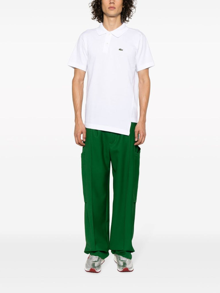 X Lacote Asymmetric Cotton Polo Shirt