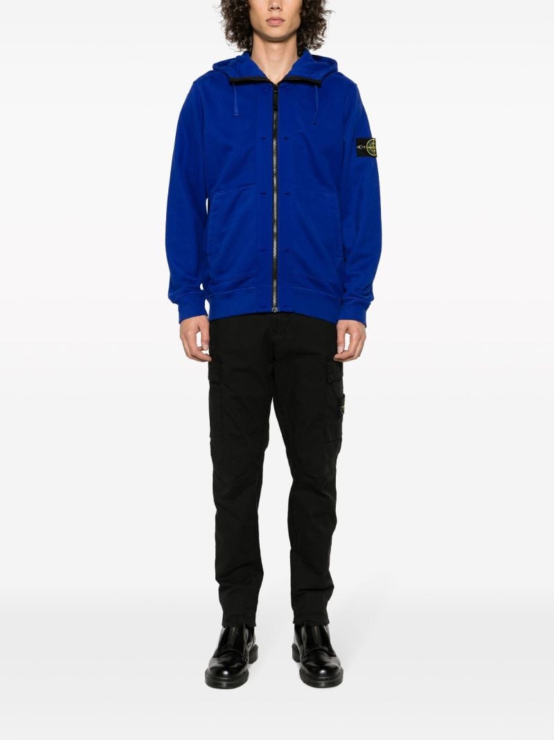 Black Cotton Cargo Pants