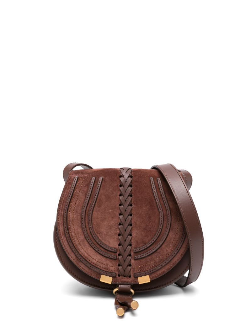 Red Marcie Suede Cross Body Bag