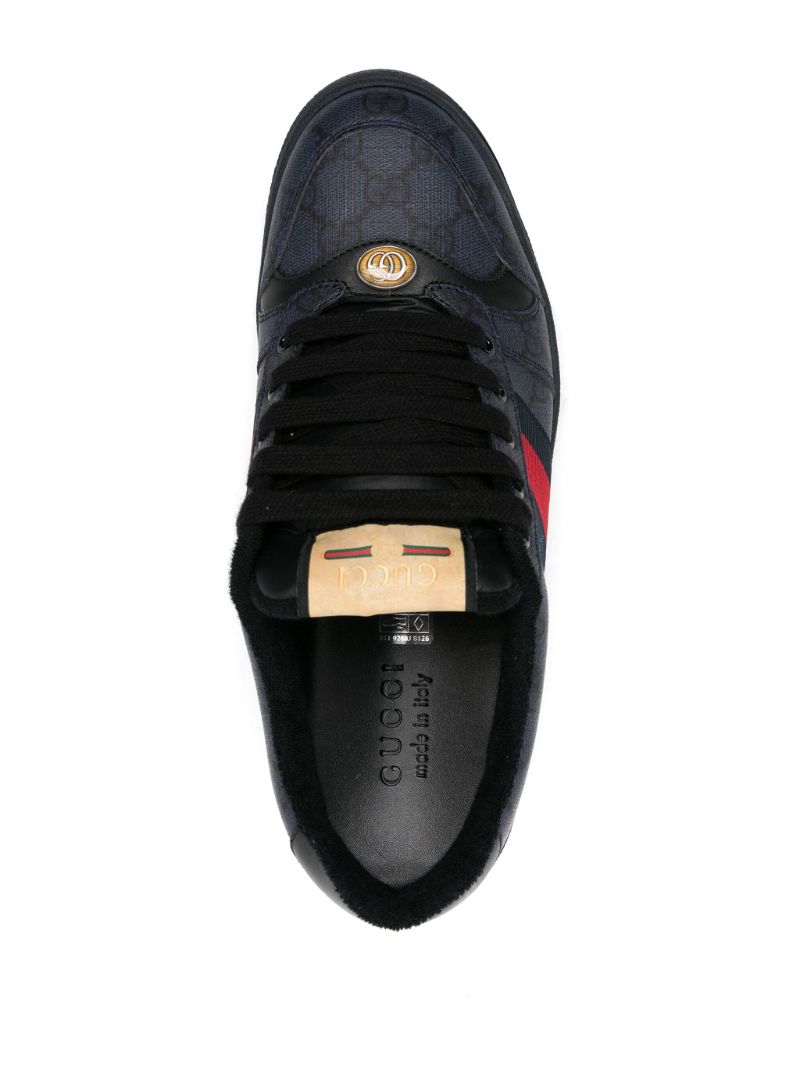 Blue Screener Low-top Sneakers