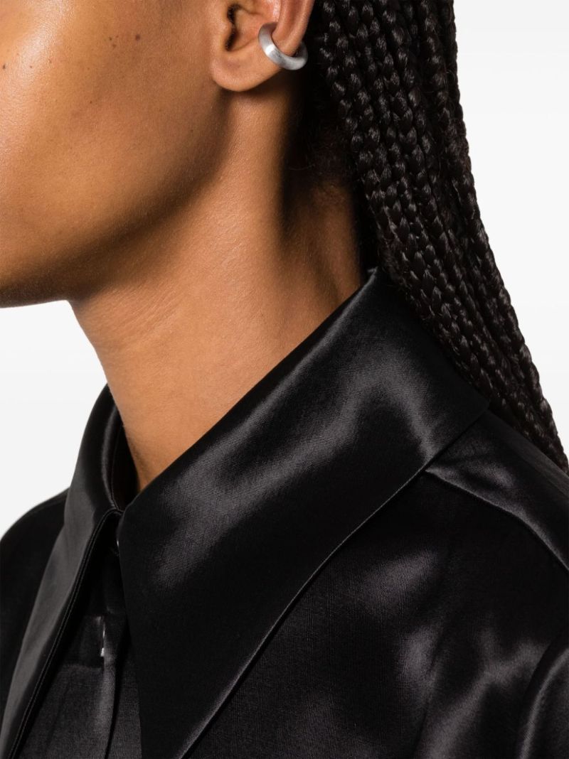 Chunky Satin M Ear Cuff