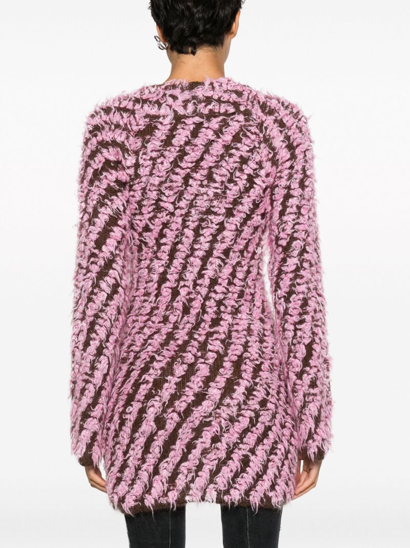Pink Giselle Knitted Mini Dress