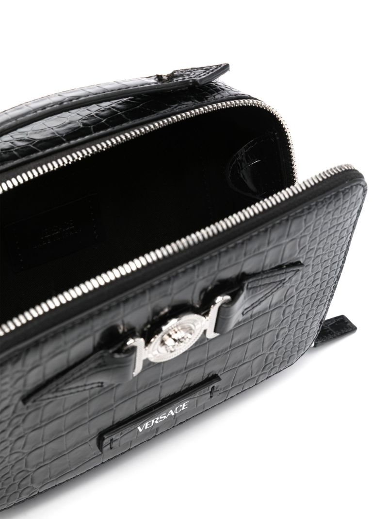 Black Medusa Biggie Cross Body Bag