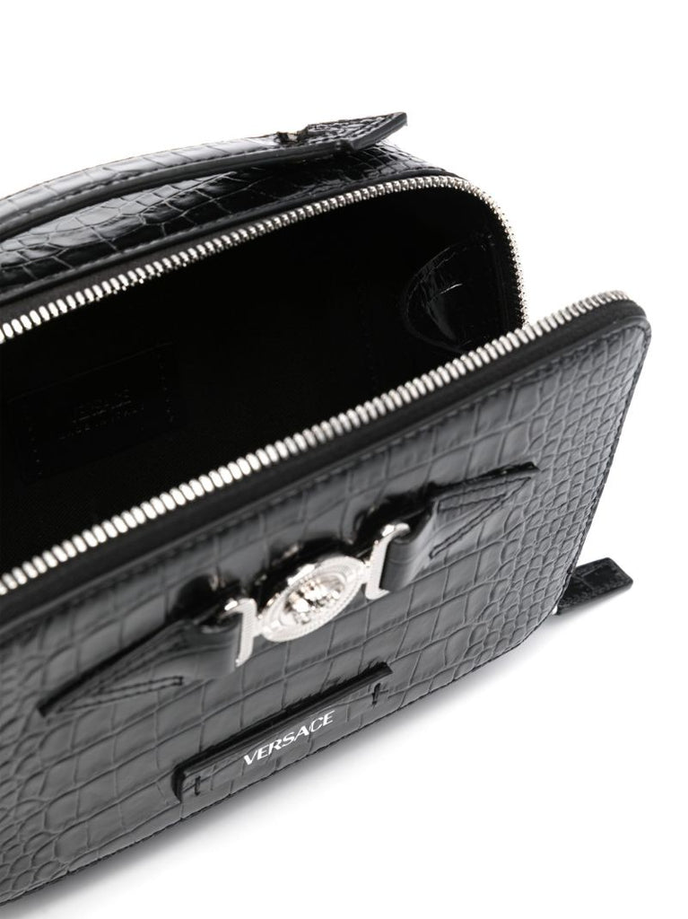 Black Medusa Biggie Cross Body Bag