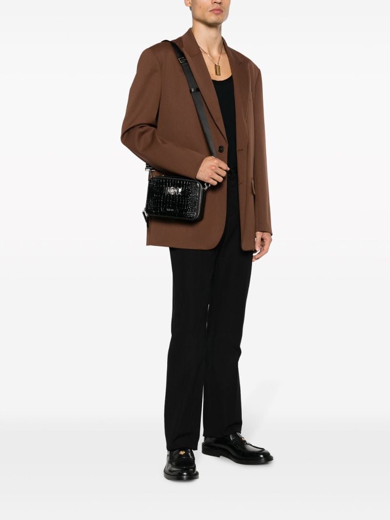 Black Medusa Biggie Cross Body Bag