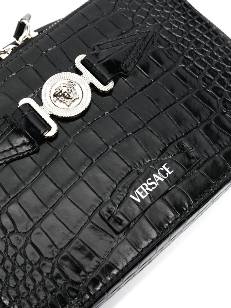 Black Medusa Biggie Cross Body Bag