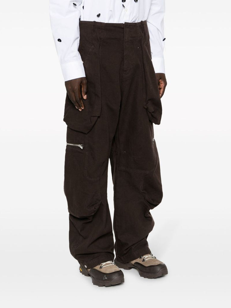 Brown  Le Cargo Croissant Trousers