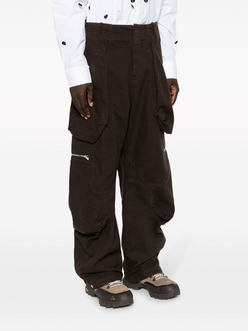 Brown  Le Cargo Croissant Trousers