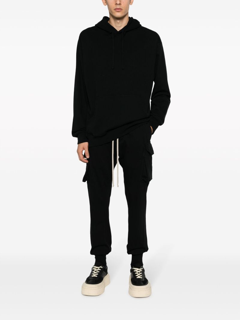 Black Mastodon Cut Cargo Track Pants