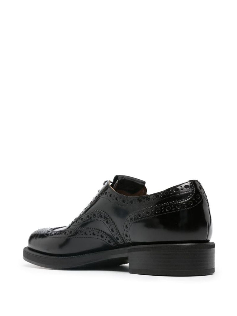 X Church's Black Leather Oxford Brogues