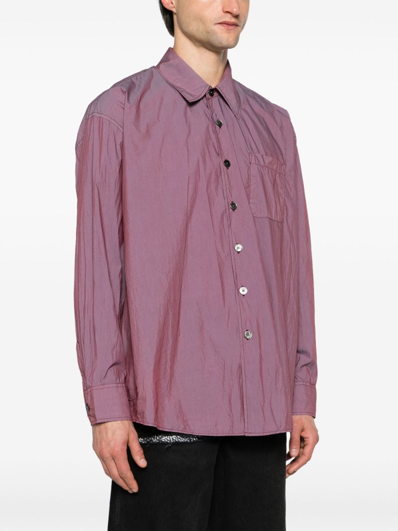 Purple Parachute Cotton Poplin Shirt