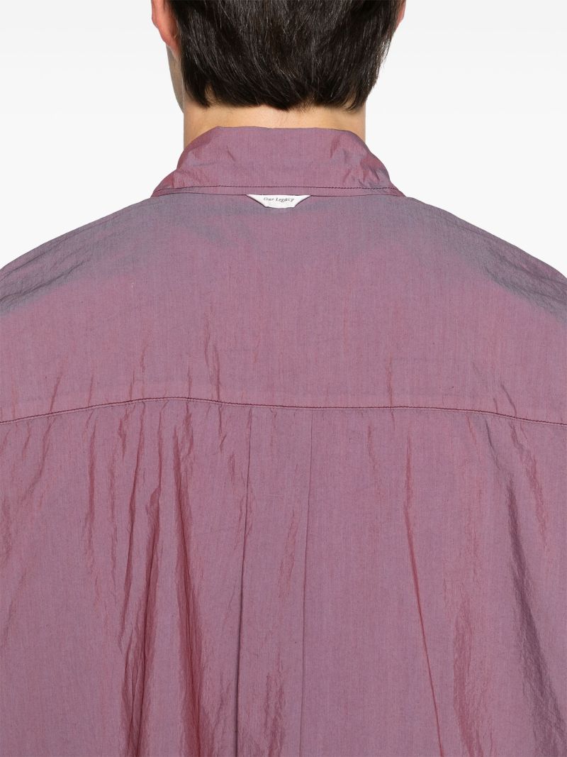 Purple Parachute Cotton Poplin Shirt
