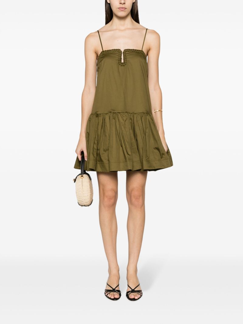 Green Willow Mini Dress