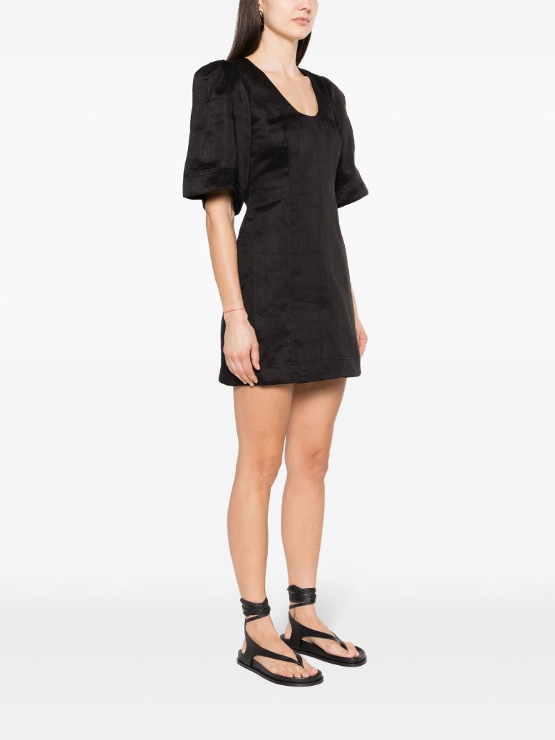 Black Hunter Twisted Minidress