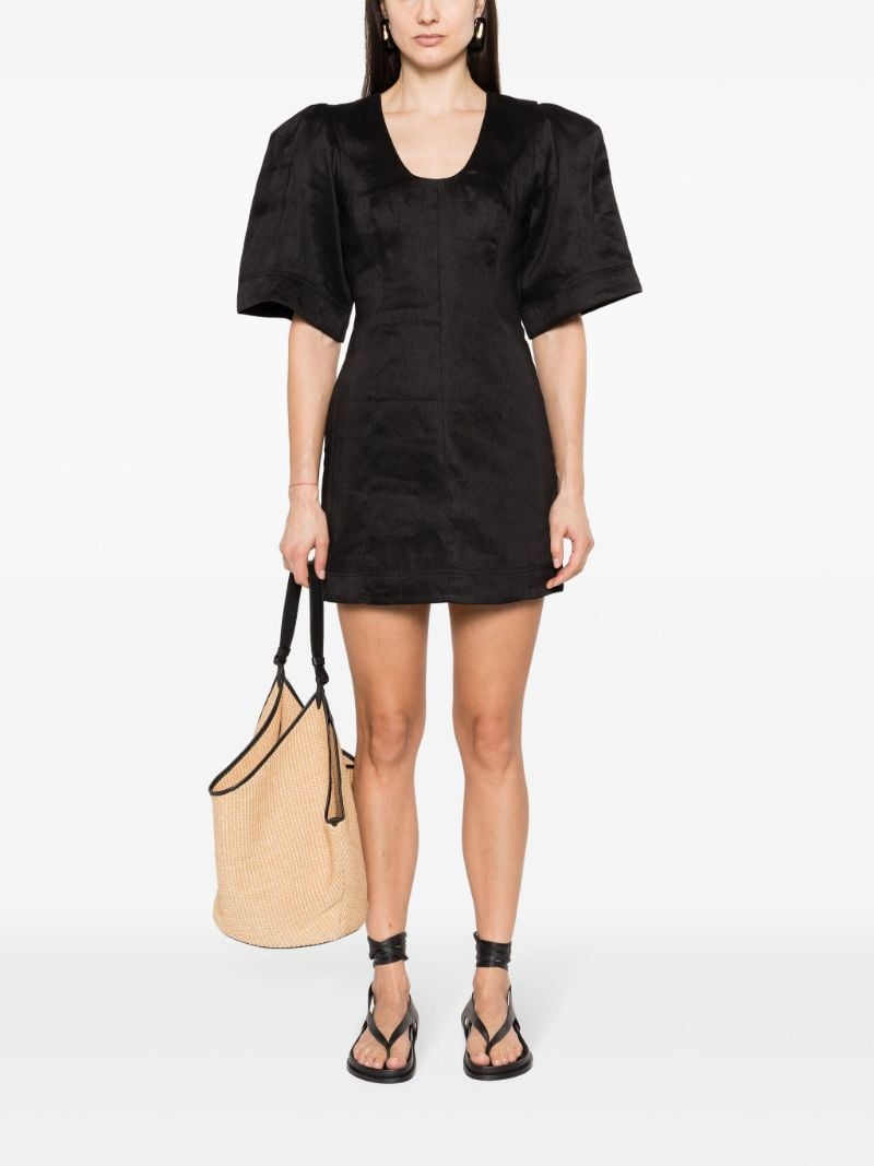 Black Hunter Twisted Minidress