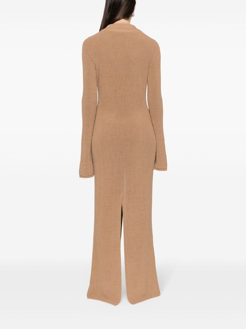 Brown Agos Maxi Cardigan