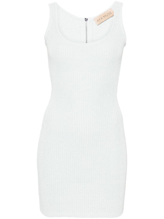 Blue Belu Knitted Mini Dress