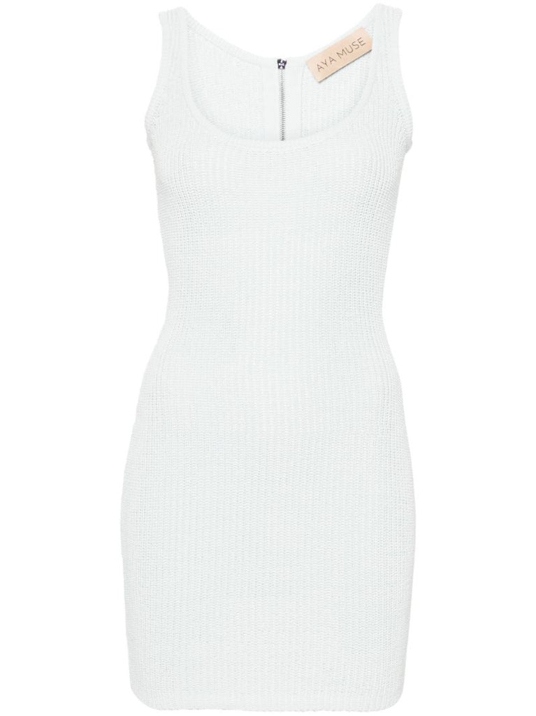 Blue Belu Knitted Mini Dress