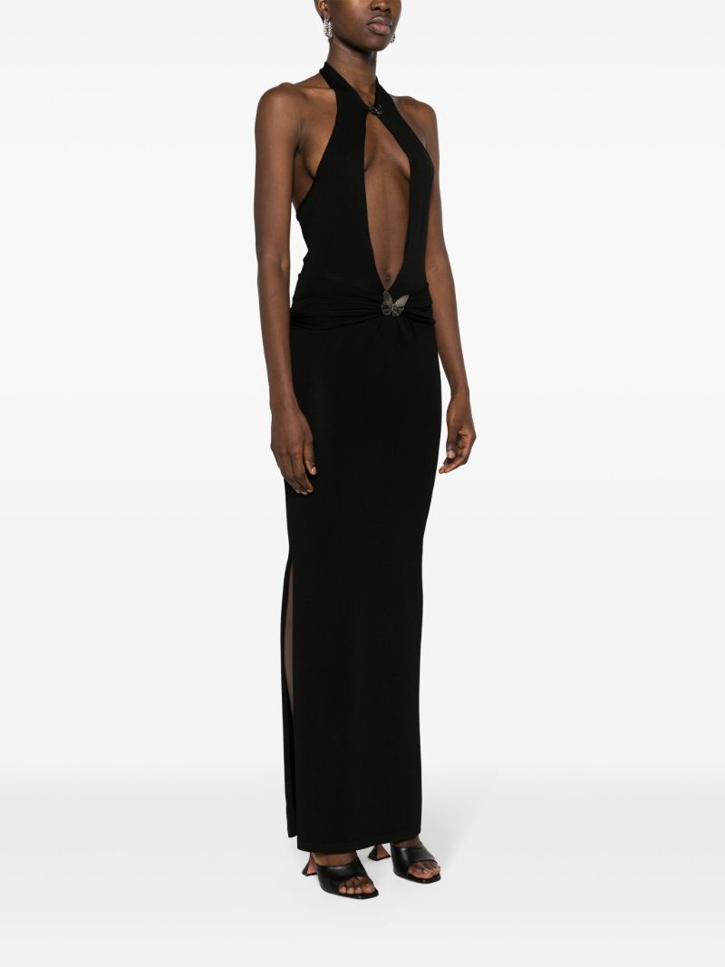 Black Era Knitted Maxi Dress