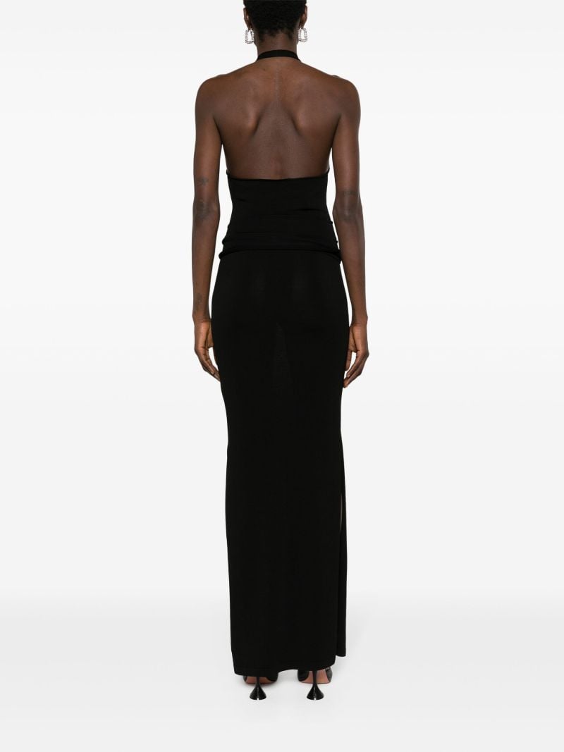 Black Era Knitted Maxi Dress