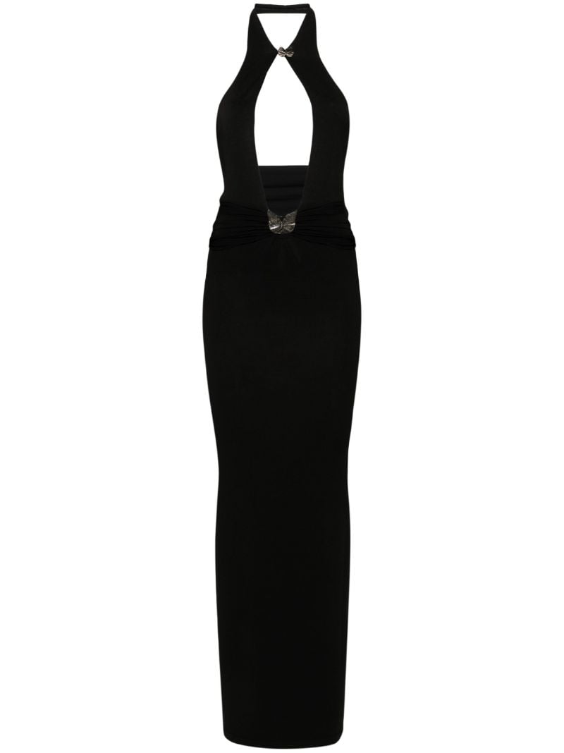 Black Era Knitted Maxi Dress