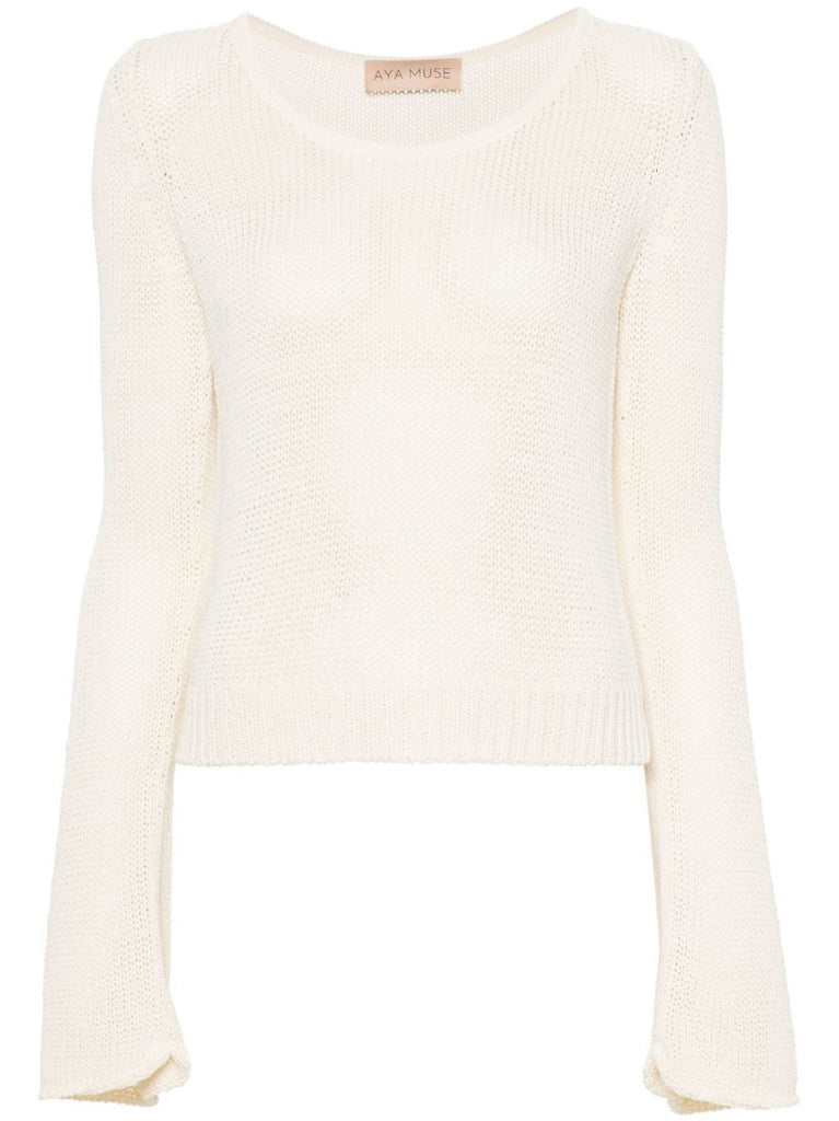 Neutral Sei Knitted Sweater