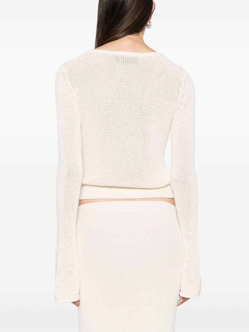 Neutral Sei Knitted Sweater