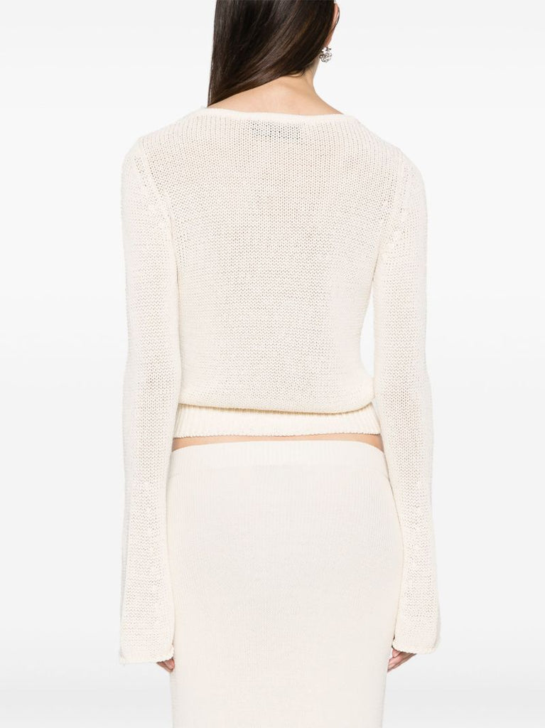 Neutral Sei Knitted Sweater