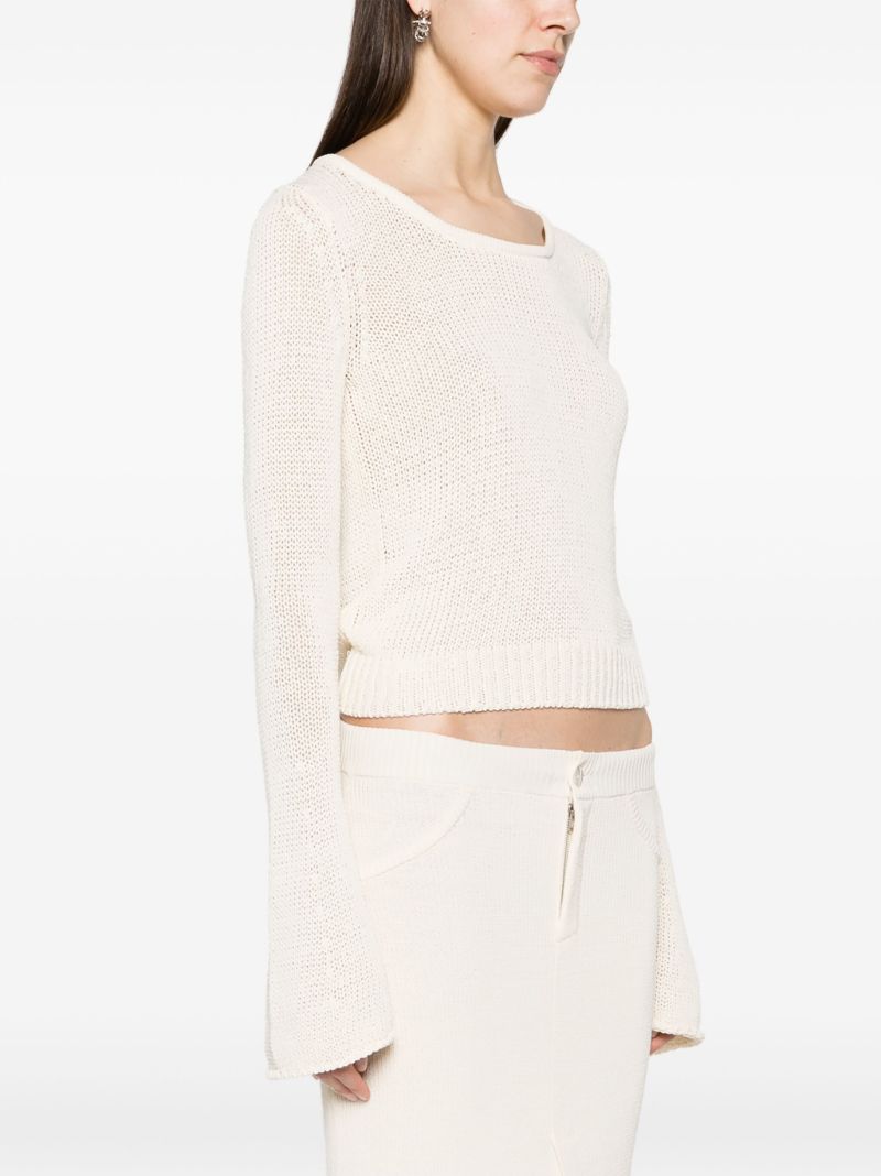 Neutral Sei Knitted Sweater