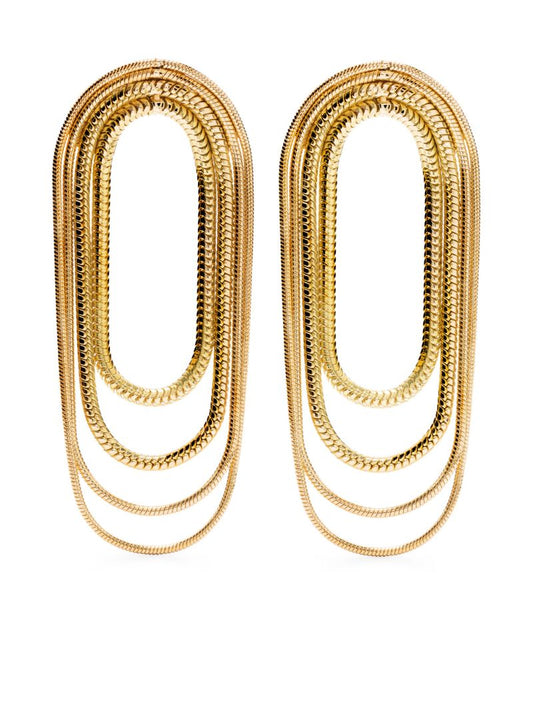18k Yellow Gold Drop Earrings
