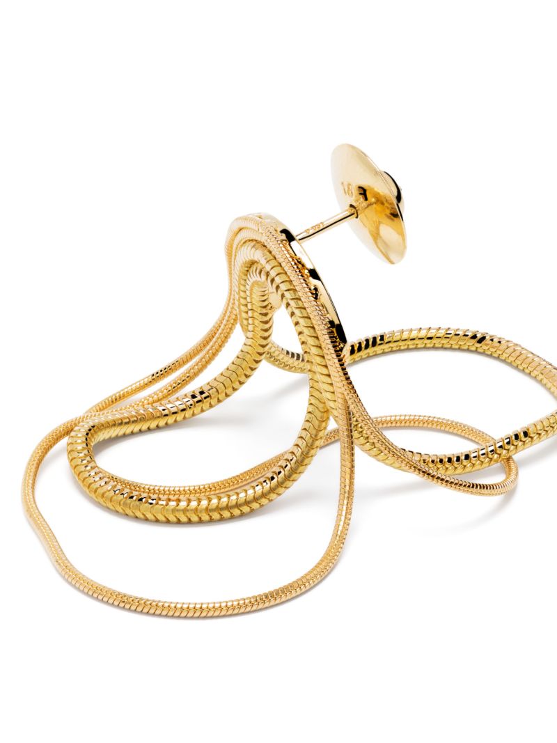 18k Yellow Gold Drop Earrings
