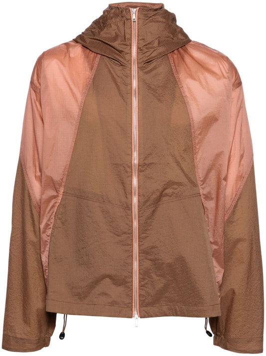 Brown Restrospec Hooded Jacket