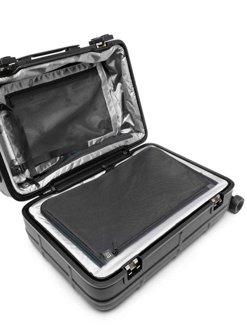 Black Logo-print Suitcase